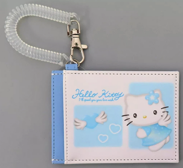 Hello Kitty: PASS CASE - Light Blue Angel