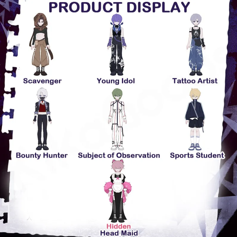 Zack: 1/8 SCALE BJD BLIND BOX - Event Series