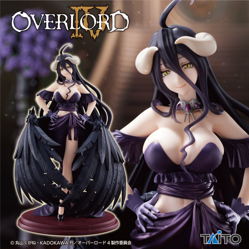 Overlord IV: AMP+ FIGURE - Albedo (Black Dress Ver)