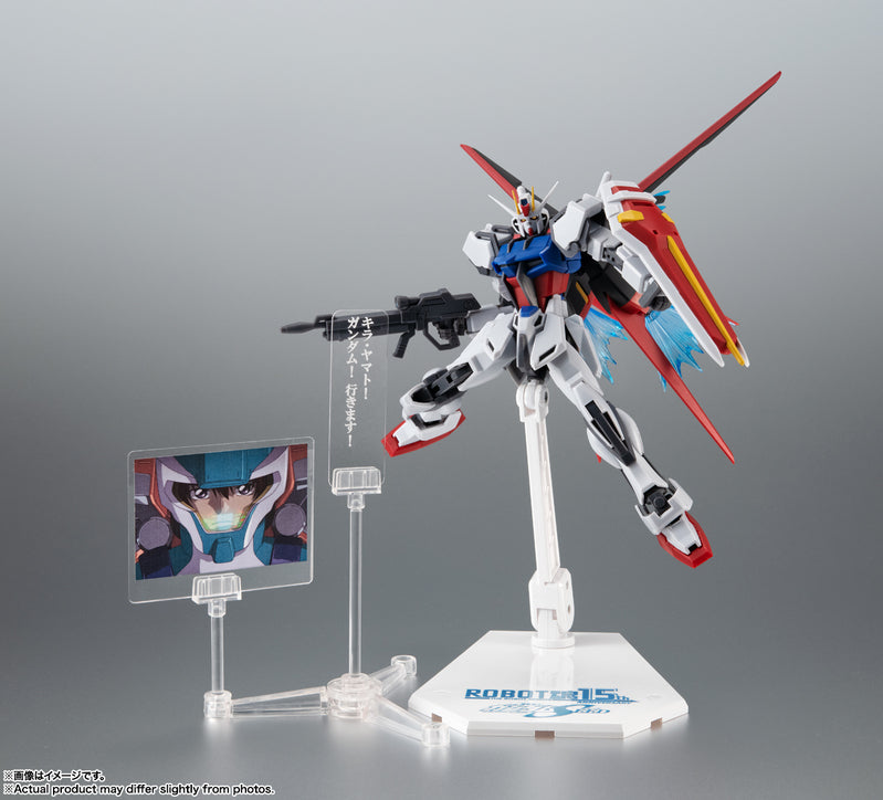 THE ROBOT SPIRITS <SIDE MS> GAT-X 105+AQM/E-X01 AILE STRIKE GUNDAM VER .A.N.I.M.E. (ROBOT SPIRITS 15TH AN.)