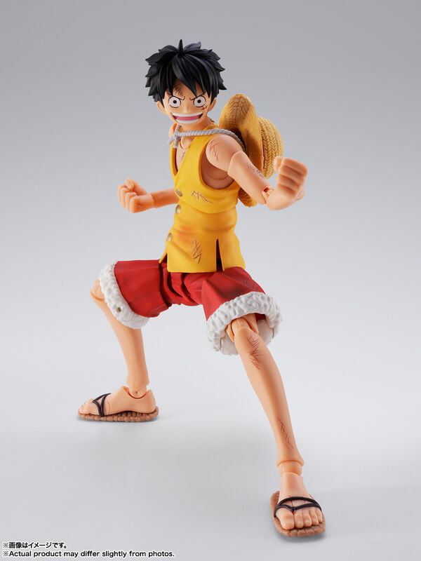 PRE ORDER One Piece: S.H.FIGUARTS - Monkey D Luffy (Summit War Of Marineford)