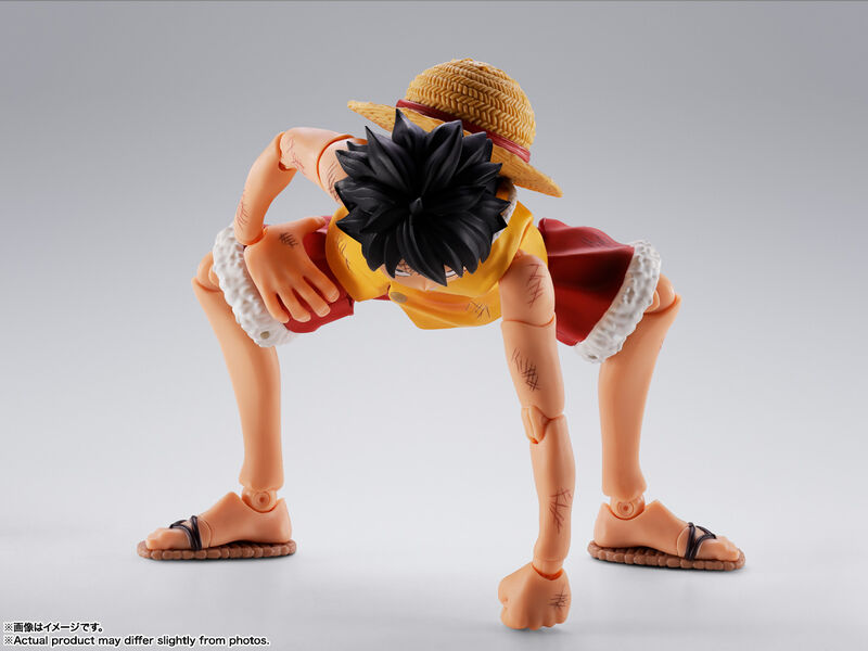 PRE ORDER One Piece: S.H.FIGUARTS - Monkey D Luffy (Summit War Of Marineford)
