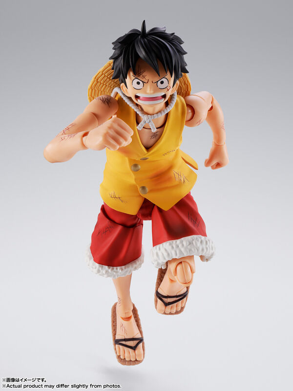 PRE ORDER One Piece: S.H.FIGUARTS - Monkey D Luffy (Summit War Of Marineford)