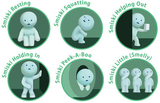 Smiski: MINI FIGURE BLIND BOX - Toilet