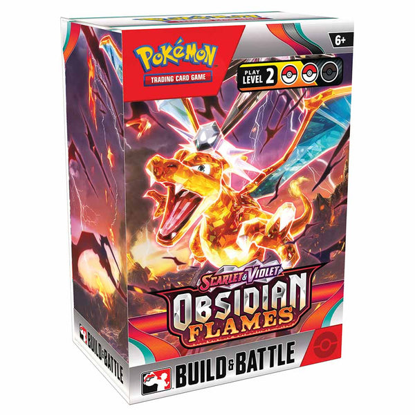 Pokemon - TCG - Scarlet & Violet: Obsidian Flames Build & Battle Box
