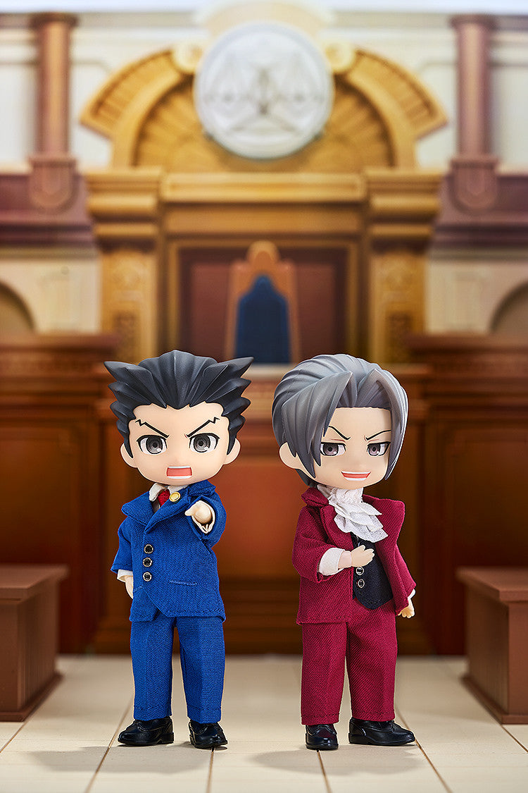 PRE ORDER Ace Attorney: NENDOROID DOLL - Miles Edgeworth