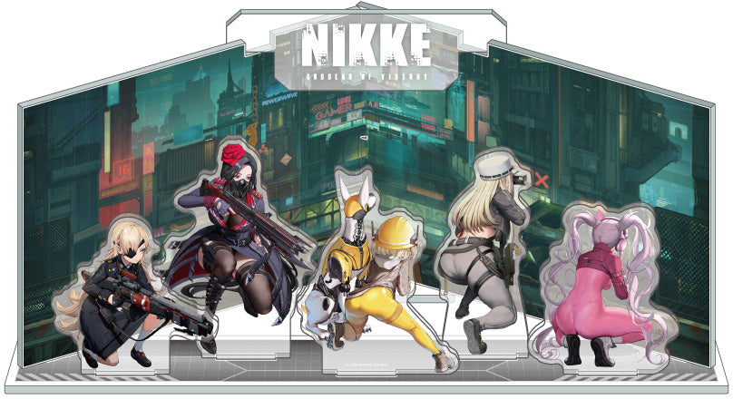 Goddess of Victory Nikke: ACRYLIC DIORAMA - Troop 03