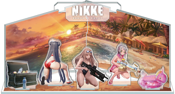 Goddess of Victory Nikke: ACRYLIC DIORAMA - Summer Troop 02