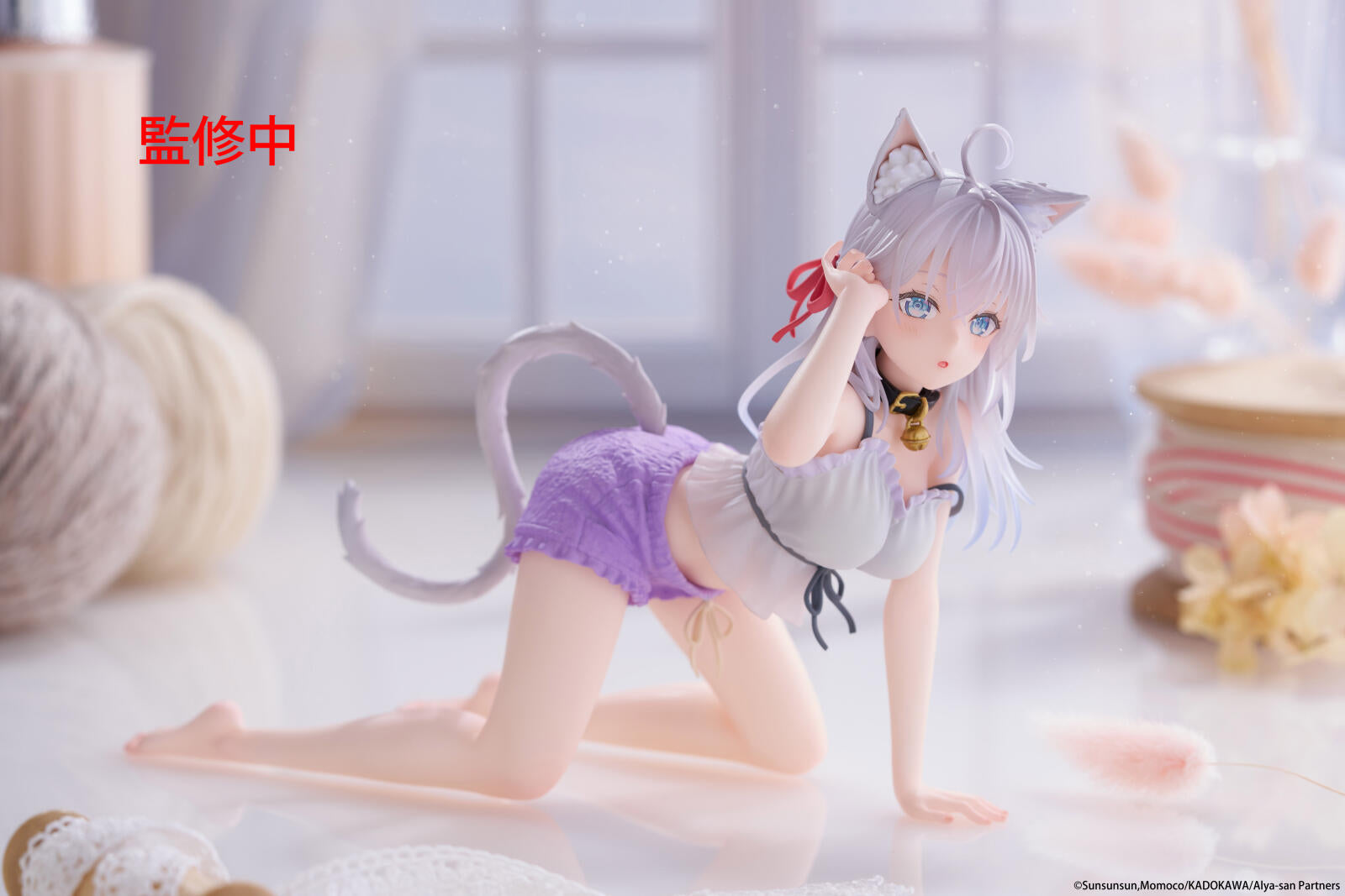 PRE ORDER Alya Sometimes Hides Her Feelings in Russian: DESKTOP CUTE FIGURE - Alya (Cat Ear Roomwear Version)