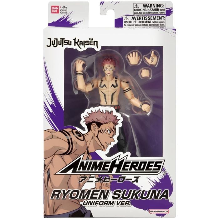 Jujutsu Kaisen: ANIME HEROES ACTION FIGURE - Sukuna (Uniform Ver)