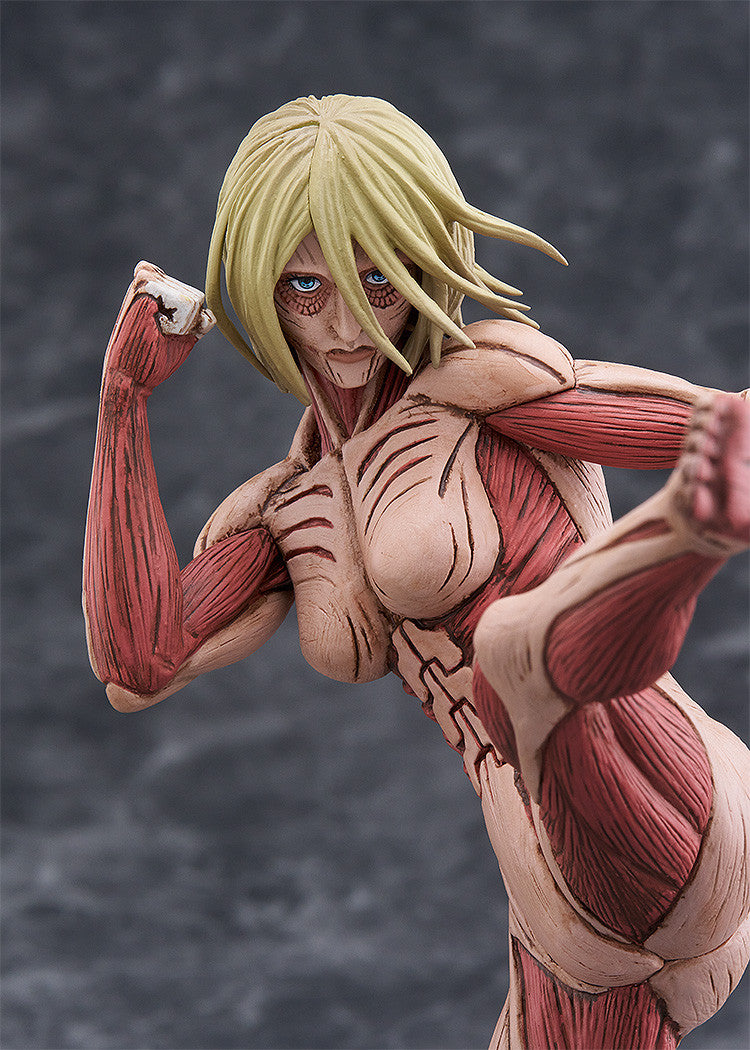 PRE ORDER Attack on Titan: POP UP PARADE L SIZE -Annie Leonhart Female (Titan Version)