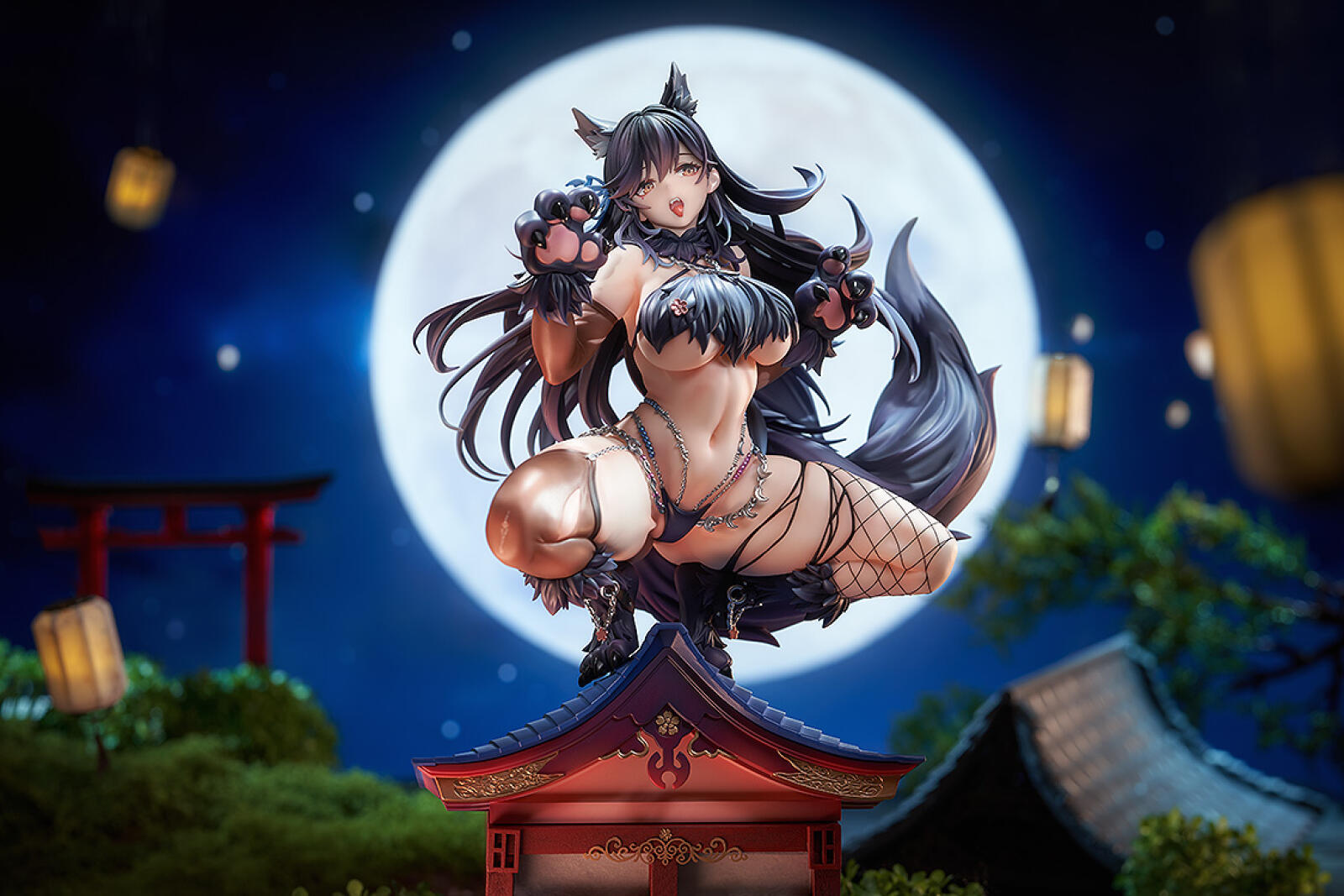 PRE ORDER Azur Lane: 1/7 SCALE FIGURE - Atago (Full Moon's Feral Wolf Version)