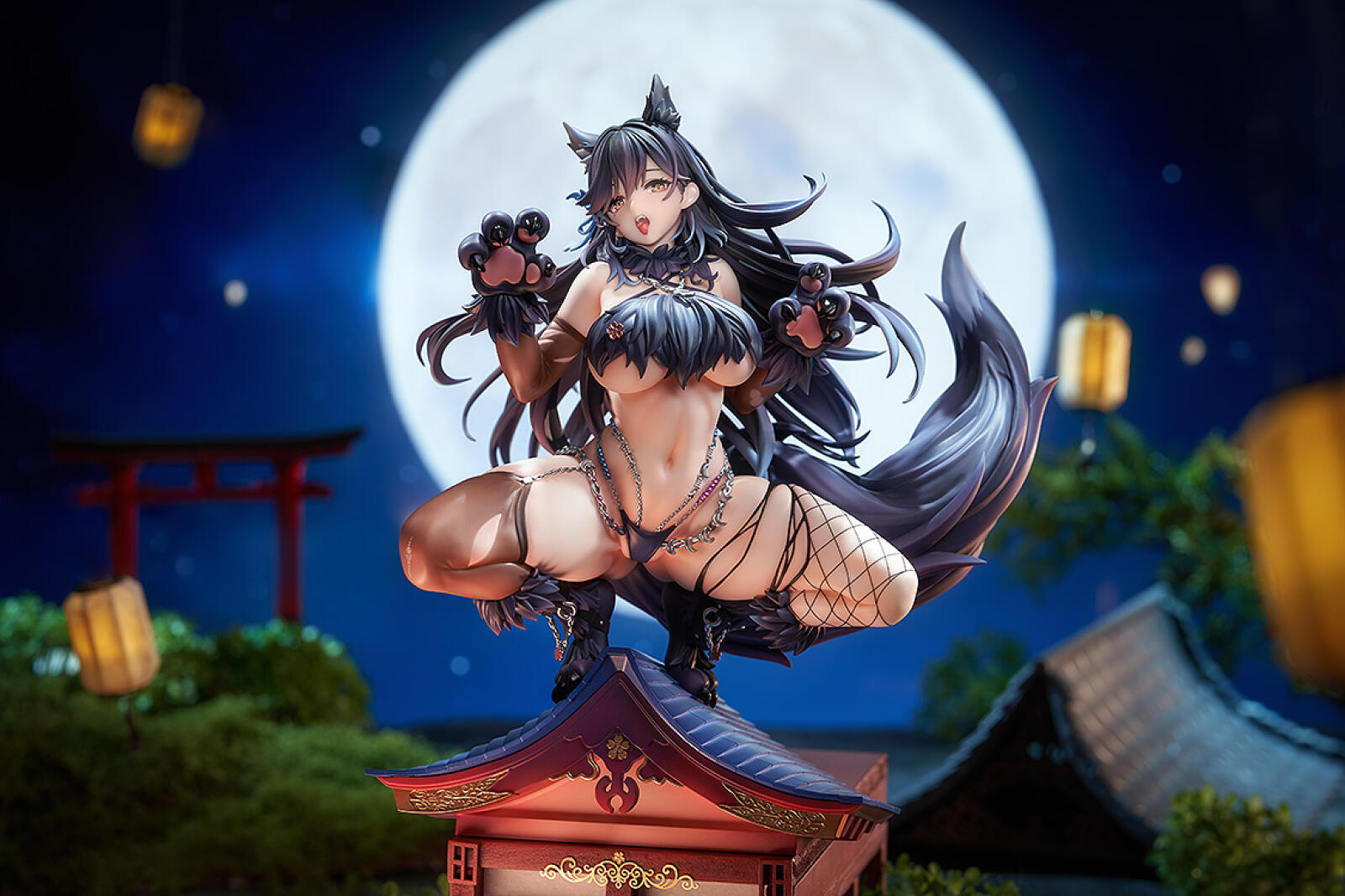 PRE ORDER Azur Lane: 1/7 SCALE FIGURE - Atago (Full Moon's Feral Wolf Version)