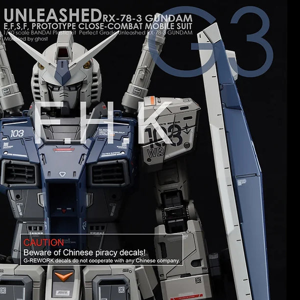 [PG] UNLEASHED RX-78-2 GUNDAM G3 Ver