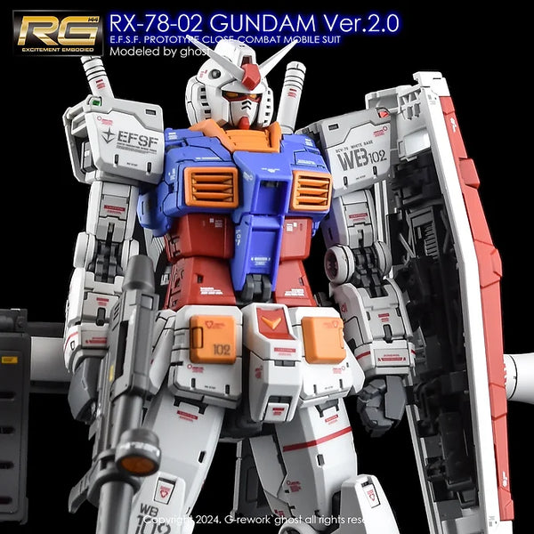 [RG]G-rework RX-78-2 GUNDAM Ver.2.0 Decal