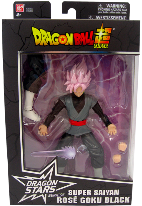 Dragon Ball Super - Super Saiyan Rose Goku Black - Dragon Stars Action Figure