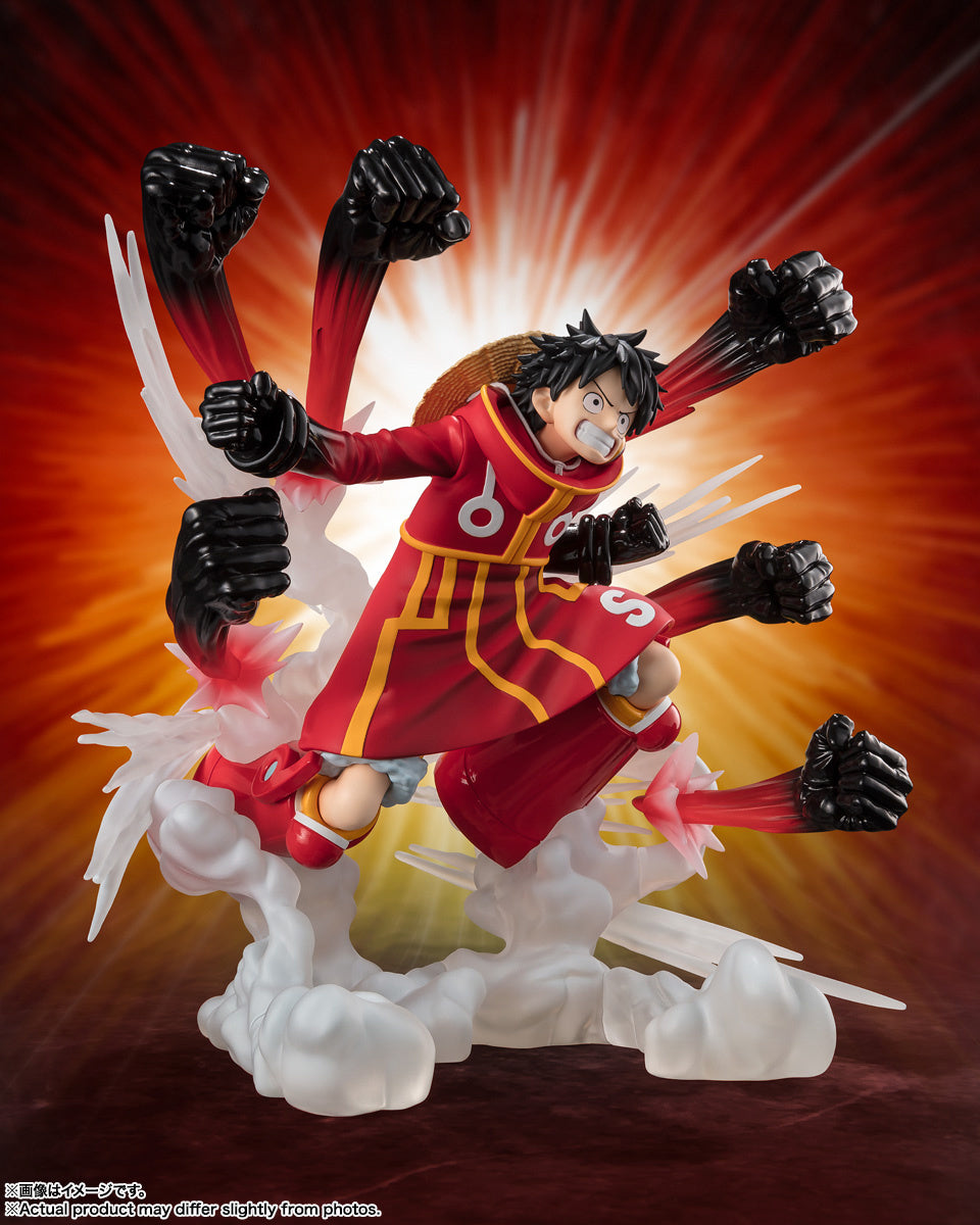 PRE ORDER One Piece: FIGUARTSZERO EXTRA BATTLE FIGURE - Monkey D Luffy (Gum Gum Hawk Gattling)