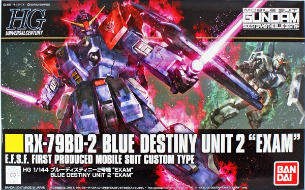 -PRE ORDER- HGUC RX-79BD-2 Blue Destiny Unit 2 EXAM