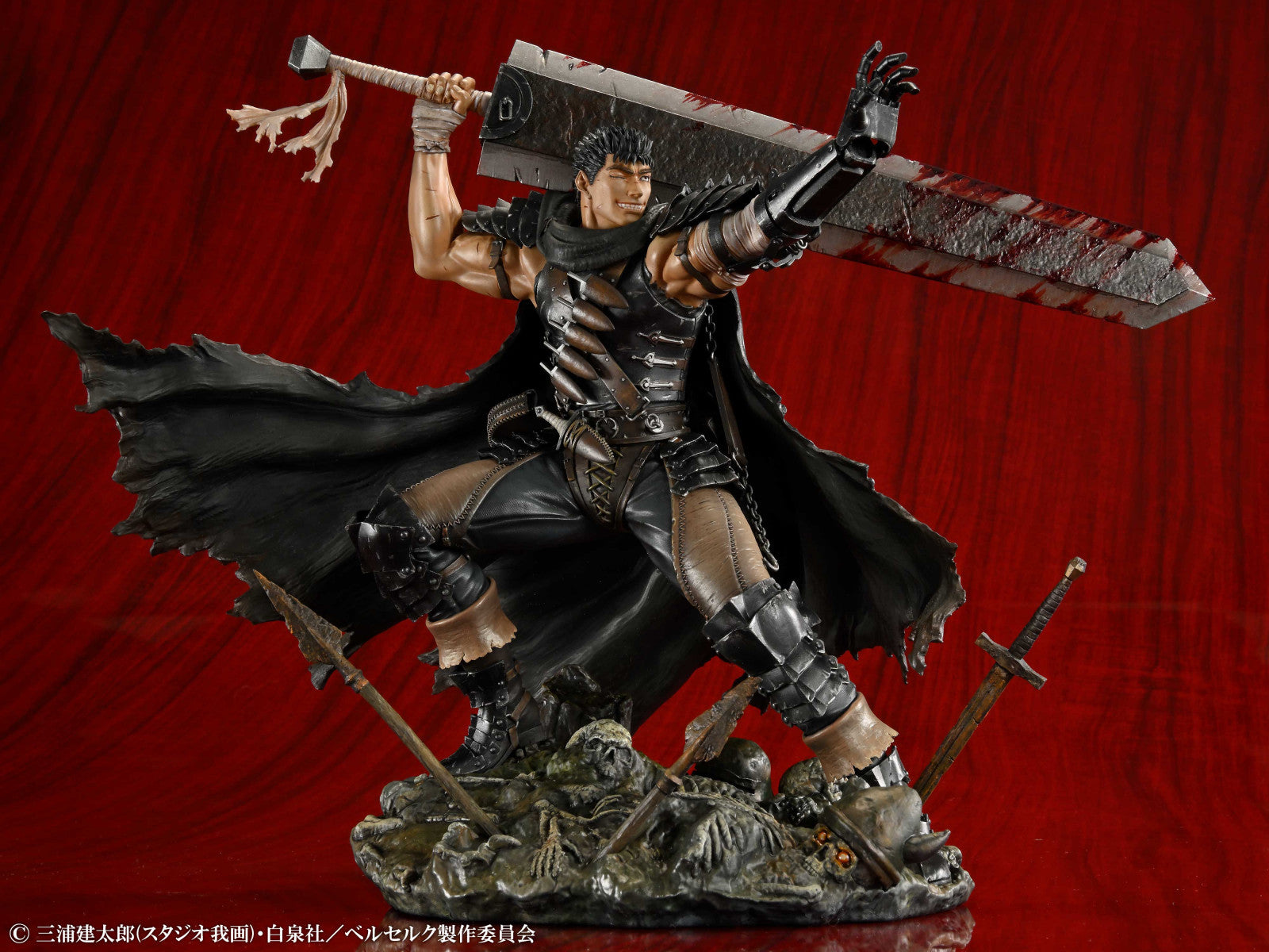 PRE ORDER Berserk: 1/7 SCALE FIGURE - Guts (Black Swordsman Version)