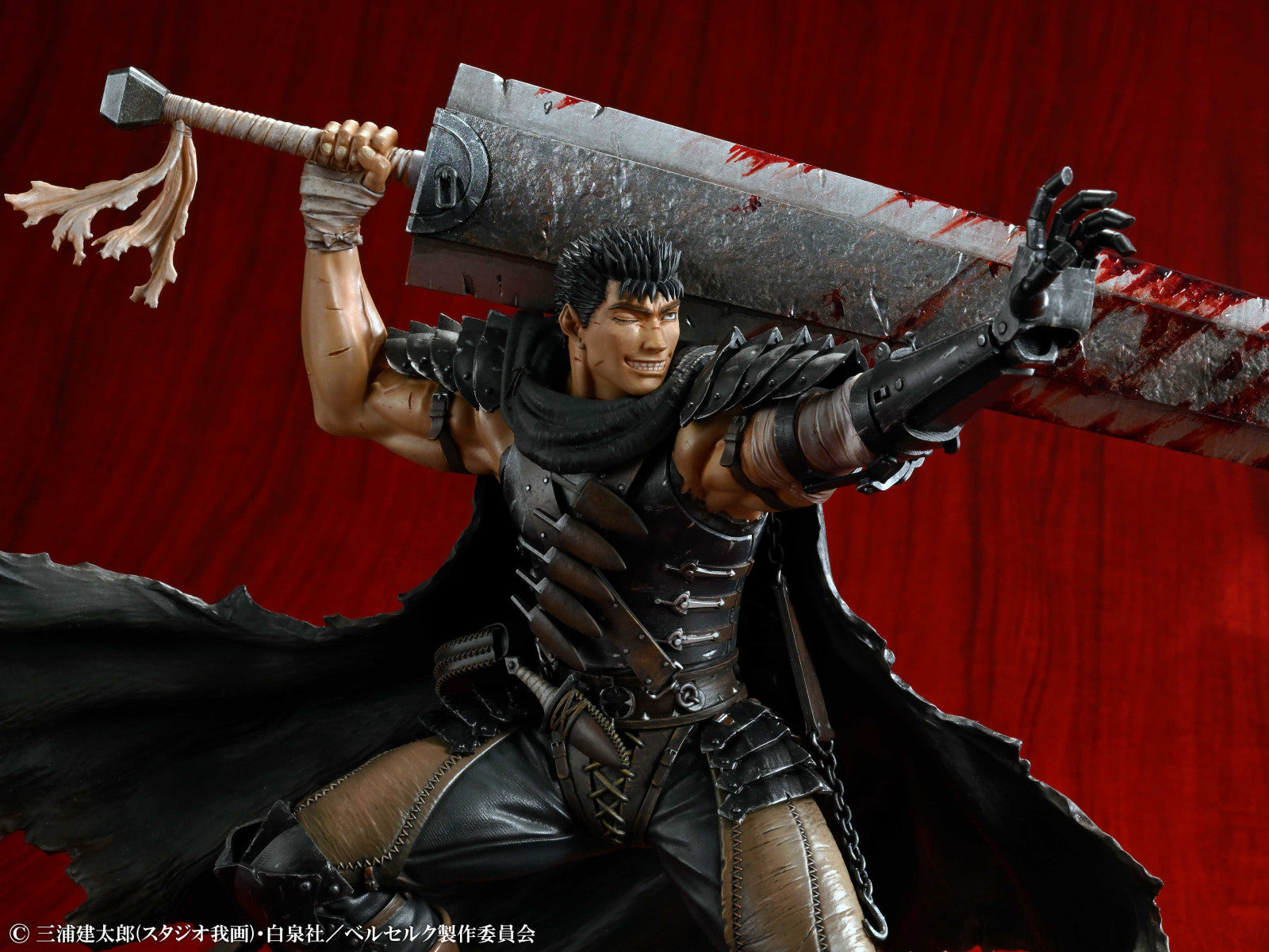 PRE ORDER Berserk: 1/7 SCALE FIGURE - Guts (Black Swordsman Version)