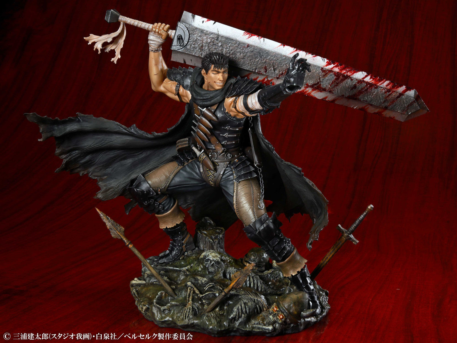 PRE ORDER Berserk: 1/7 SCALE FIGURE - Guts (Black Swordsman Version)