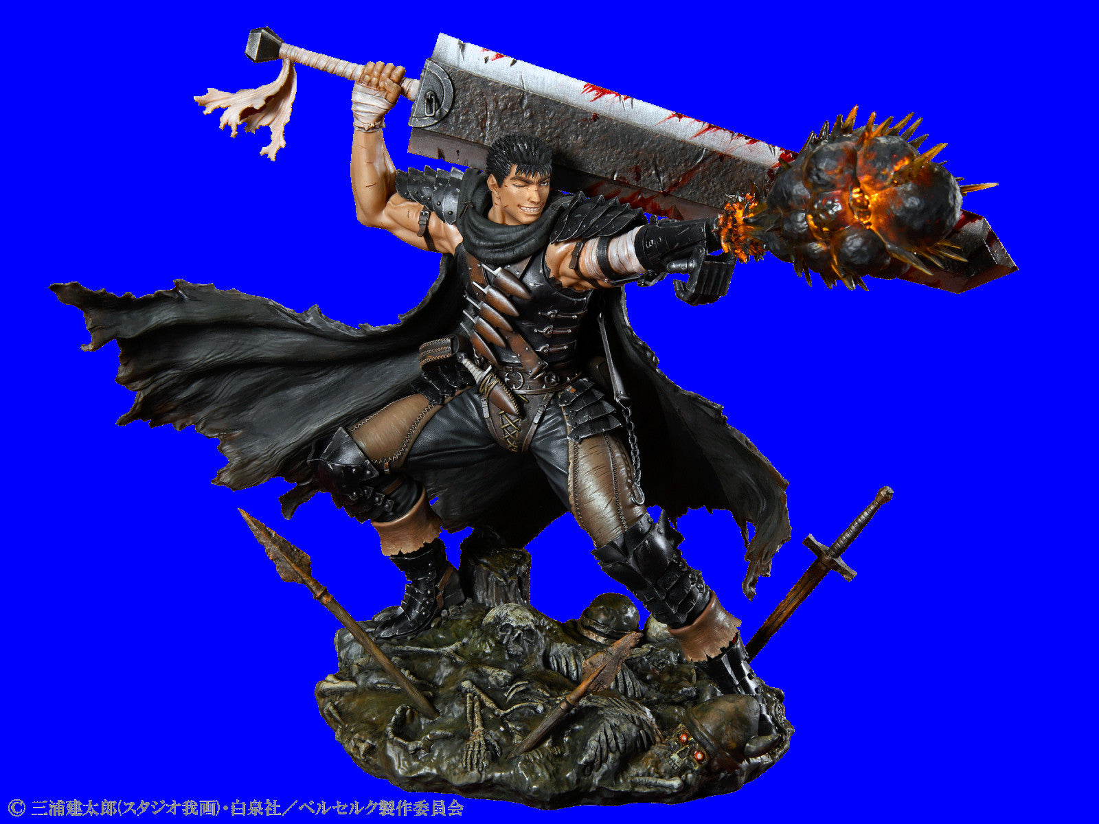 PRE ORDER Berserk: 1/7 SCALE FIGURE - Guts (Black Swordsman Version)