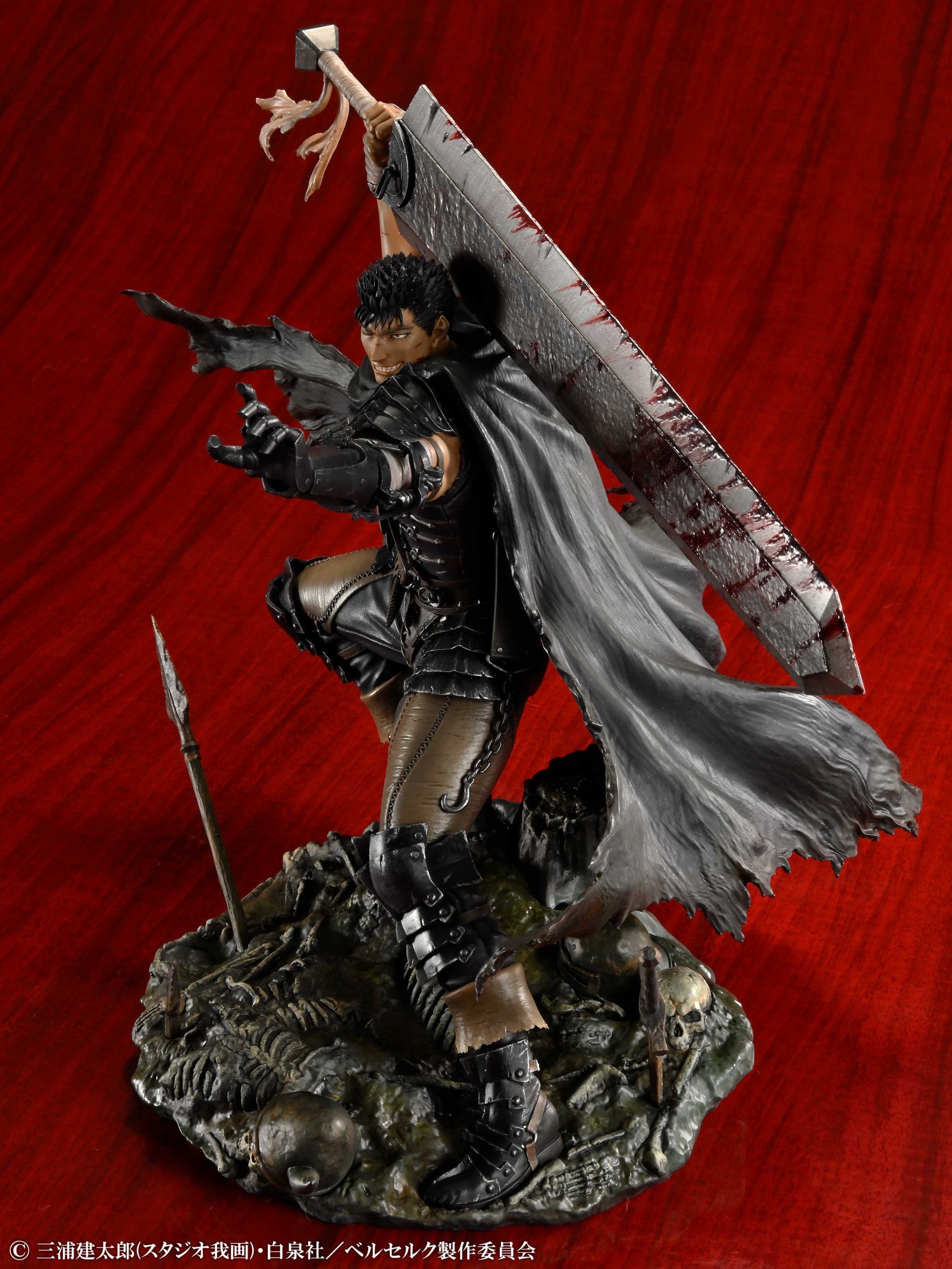 PRE ORDER Berserk: 1/7 SCALE FIGURE - Guts (Black Swordsman Version)