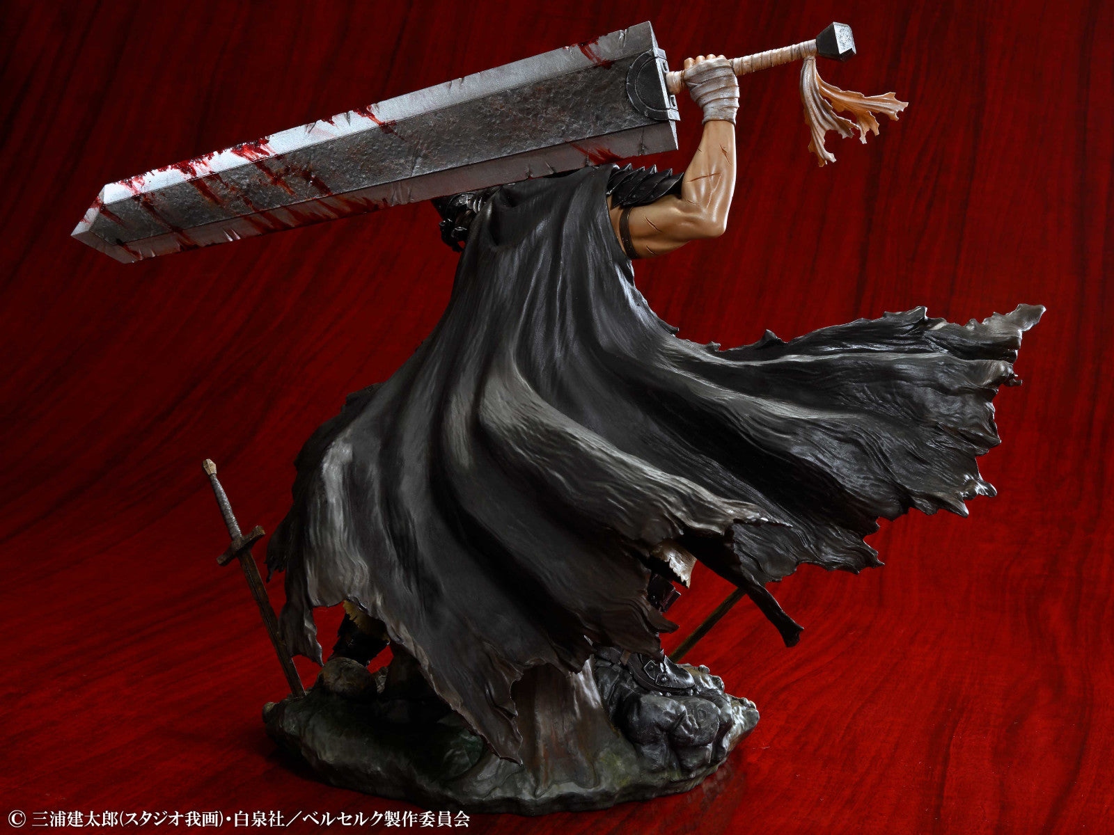 PRE ORDER Berserk: 1/7 SCALE FIGURE - Guts (Black Swordsman Version)