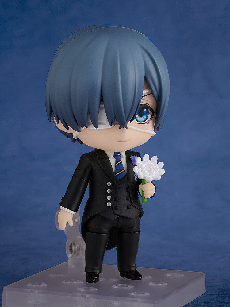 PRE ORDER Black Butler Boarding School Arc: NENDOROID - Ciel Phantomhive (Sapphire Owl Version)