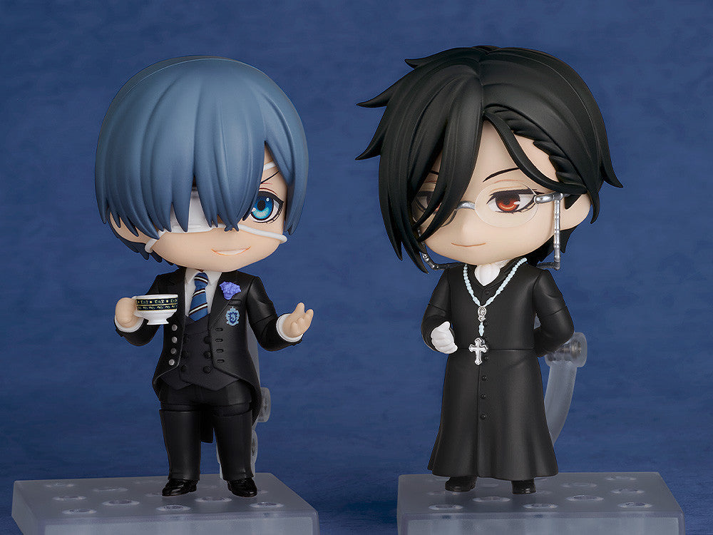 PRE ORDER Black Butler Boarding School Arc: NENDOROID - Ciel Phantomhive (Sapphire Owl Version)