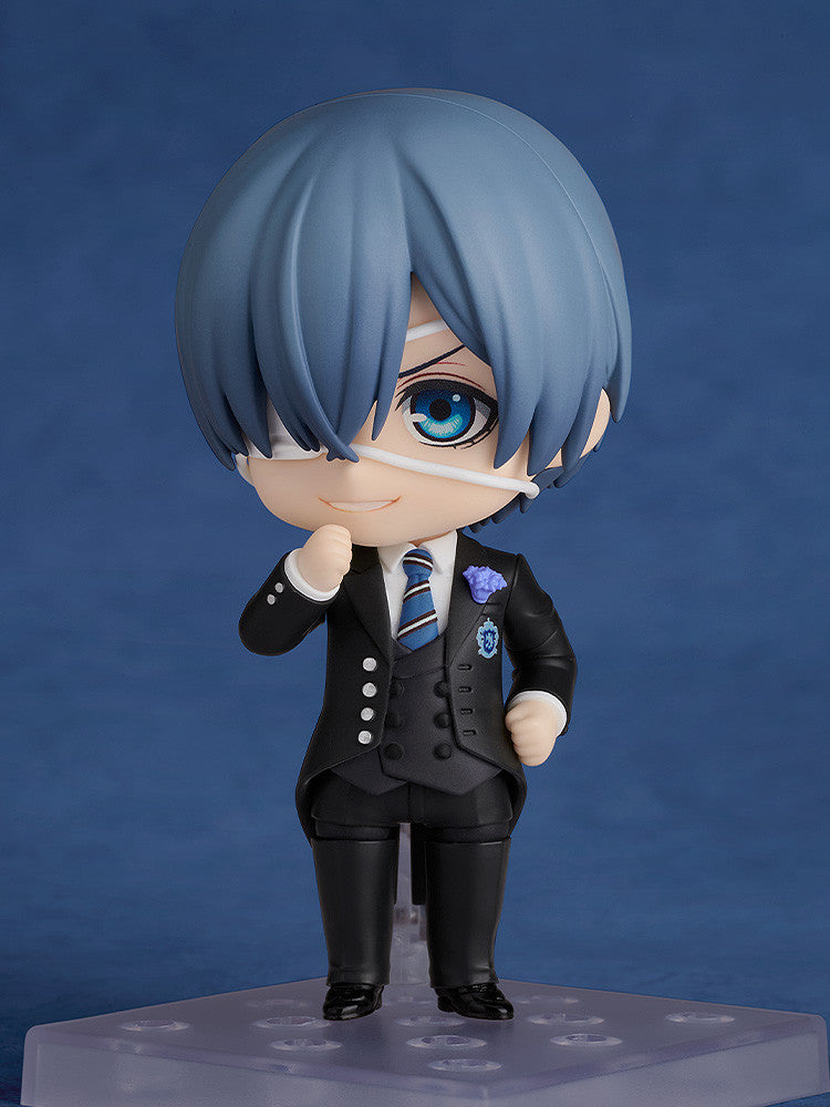 PRE ORDER Black Butler Boarding School Arc: NENDOROID - Ciel Phantomhive (Sapphire Owl Version)