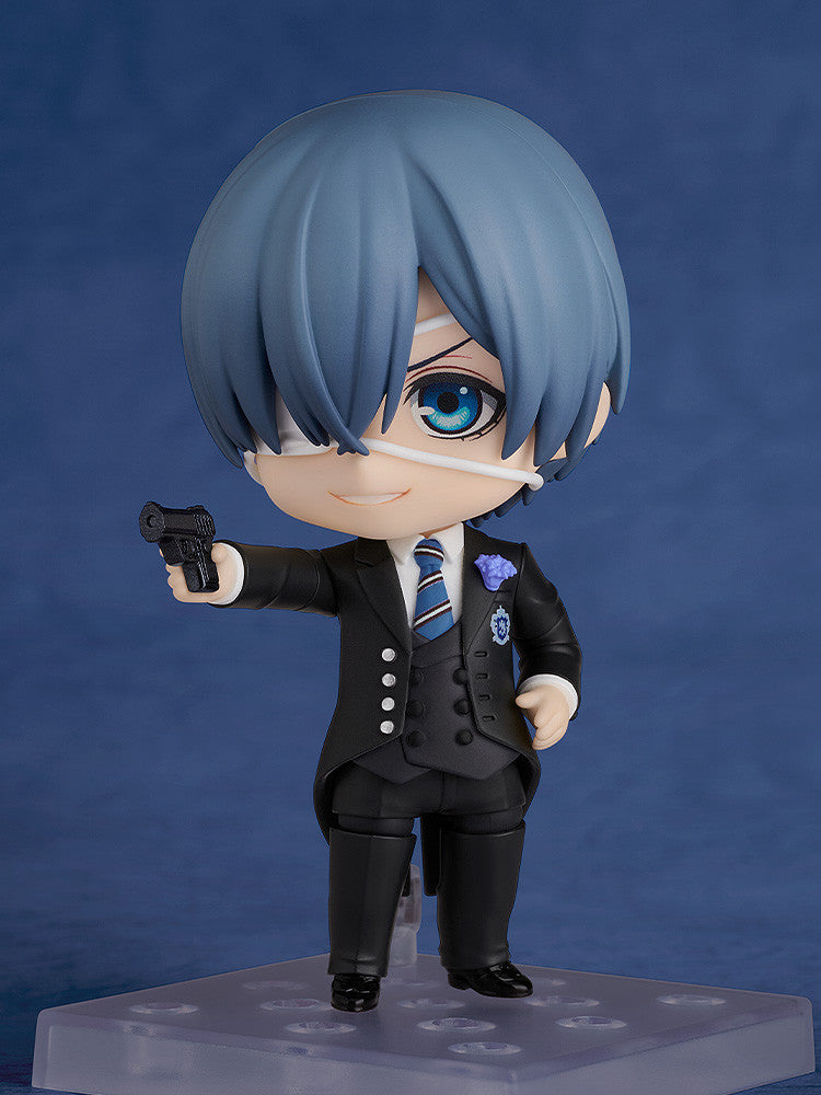 PRE ORDER Black Butler Boarding School Arc: NENDOROID - Ciel Phantomhive (Sapphire Owl Version)