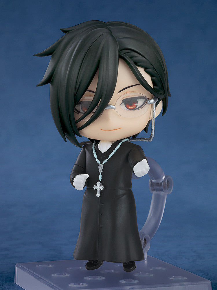 PRE ORDER Black Butler Boarding School Arc: NENDOROID - Sebastian Michaelis (Sapphire Owl Version)