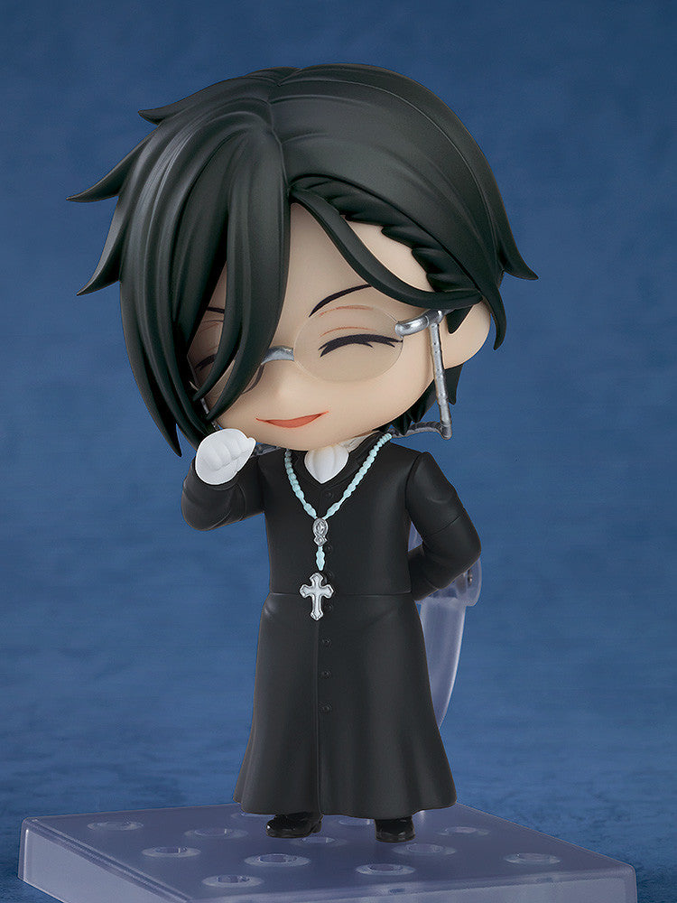 PRE ORDER Black Butler Boarding School Arc: NENDOROID - Sebastian Michaelis (Sapphire Owl Version)