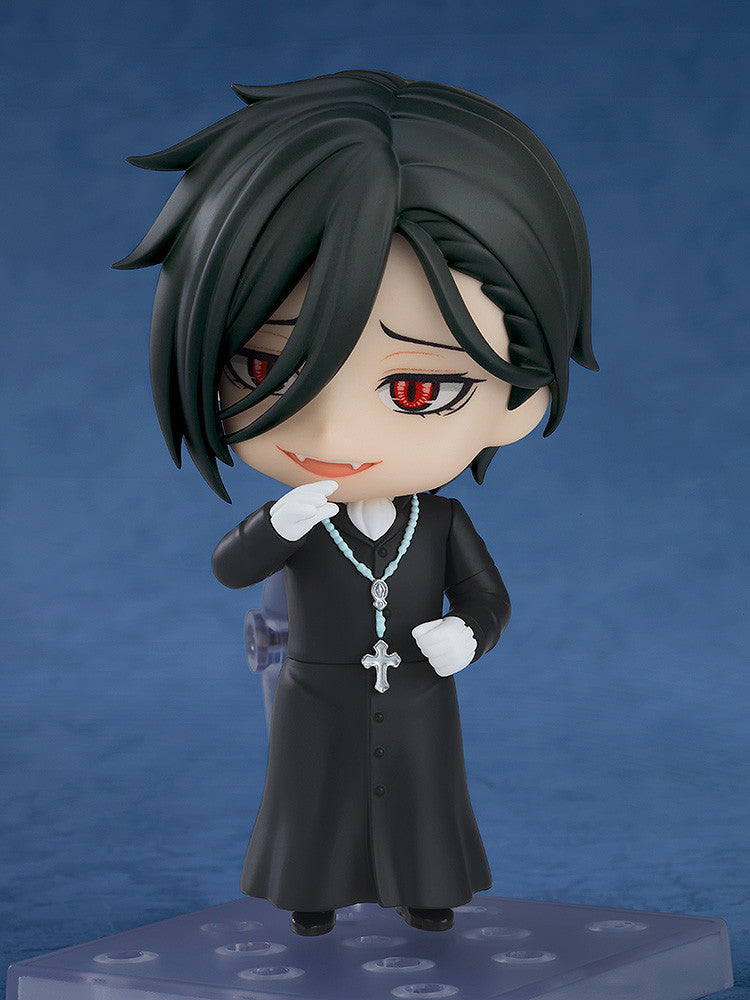 PRE ORDER Black Butler Boarding School Arc: NENDOROID - Sebastian Michaelis (Sapphire Owl Version)