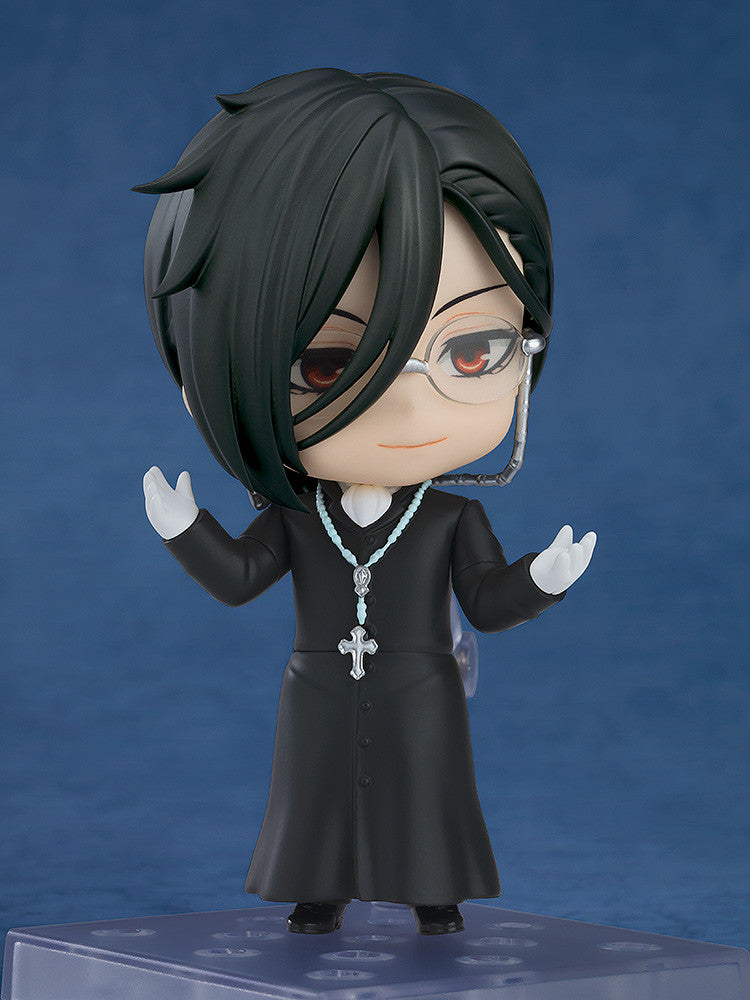 PRE ORDER Black Butler Boarding School Arc: NENDOROID - Sebastian Michaelis (Sapphire Owl Version)