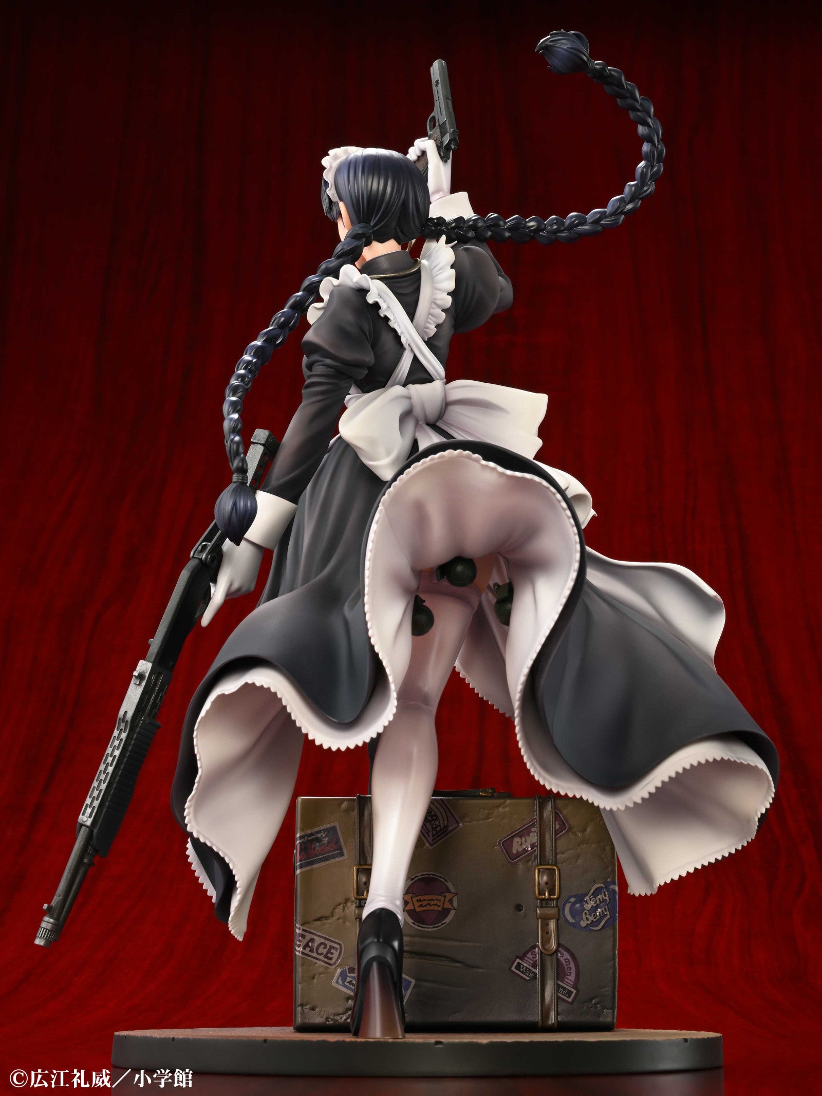 PRE ORDER Black Lagoon: 1/7 SCALE FIGURE - Roberta (the Maid of Nightmares Version)