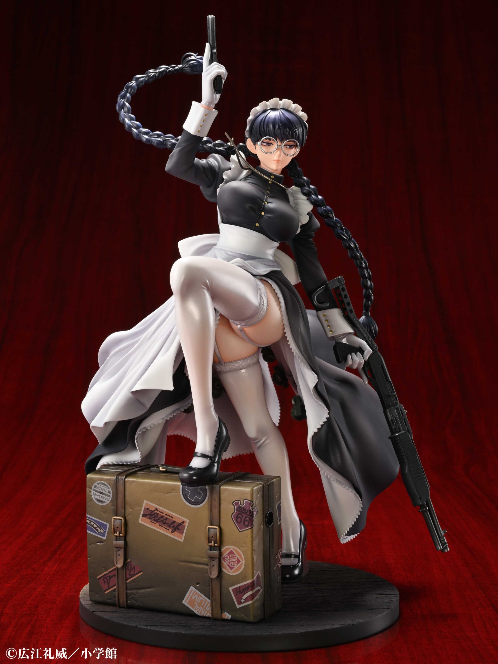 PRE ORDER Black Lagoon: 1/7 SCALE FIGURE - Roberta (the Maid of Nightmares Version)