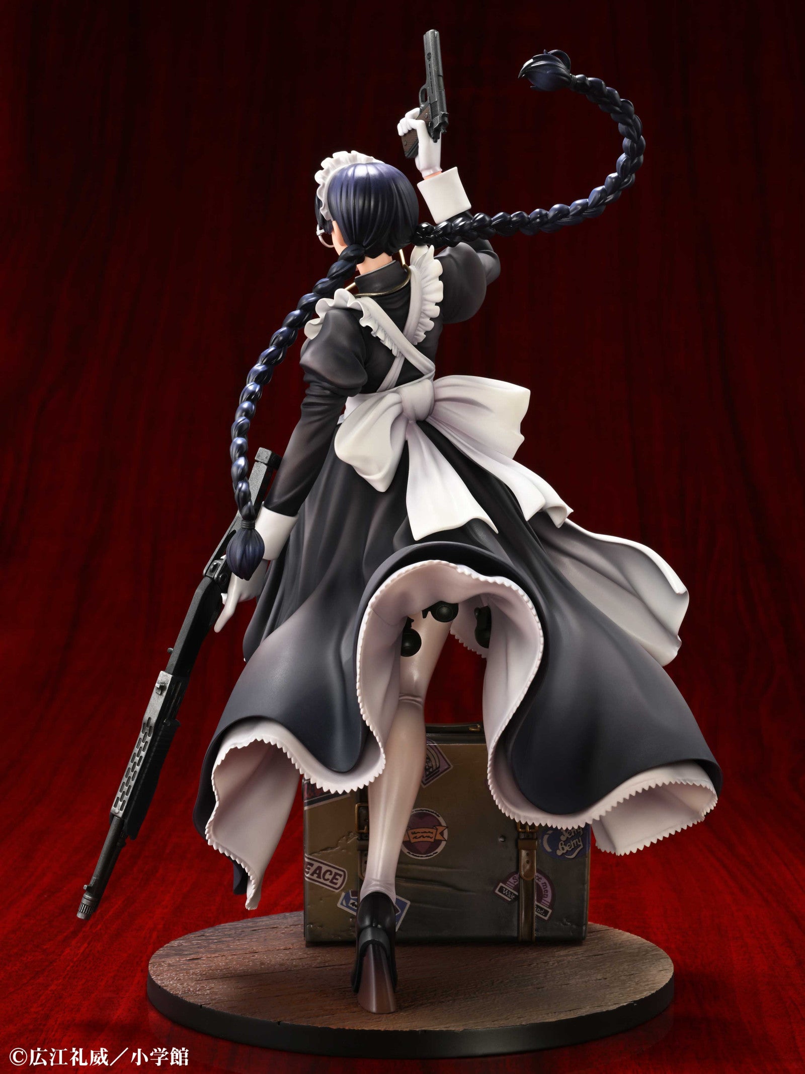 PRE ORDER Black Lagoon: 1/7 SCALE FIGURE - Roberta (the Maid of Nightmares Version)