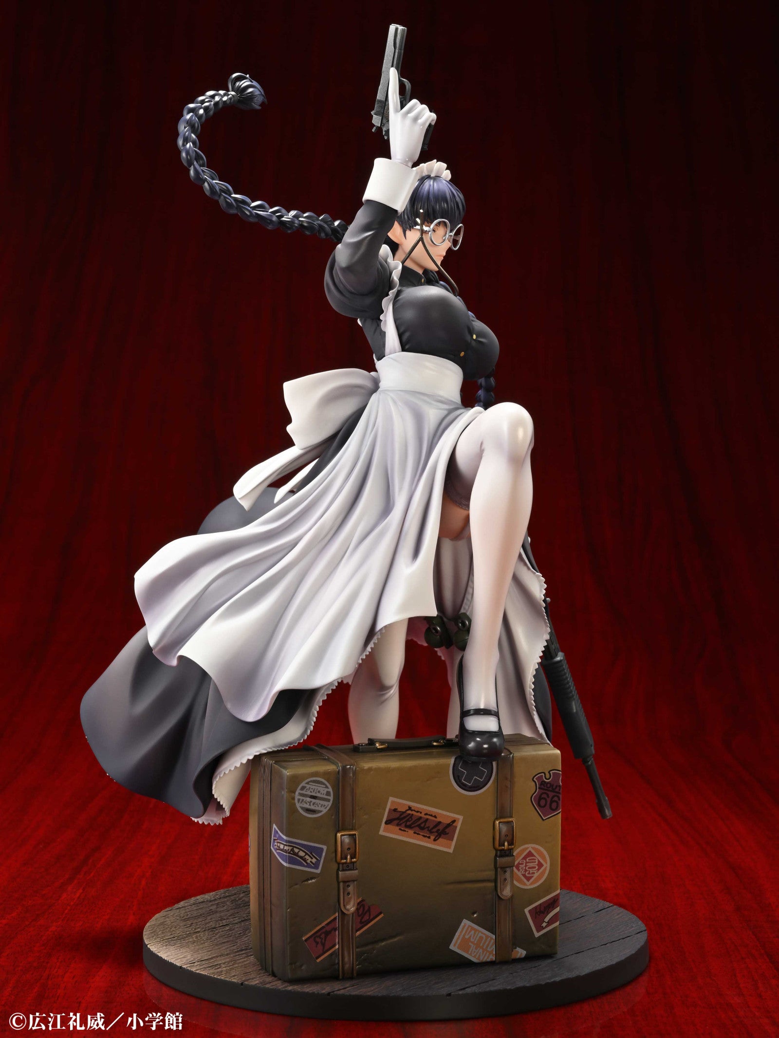 PRE ORDER Black Lagoon: 1/7 SCALE FIGURE - Roberta (the Maid of Nightmares Version)