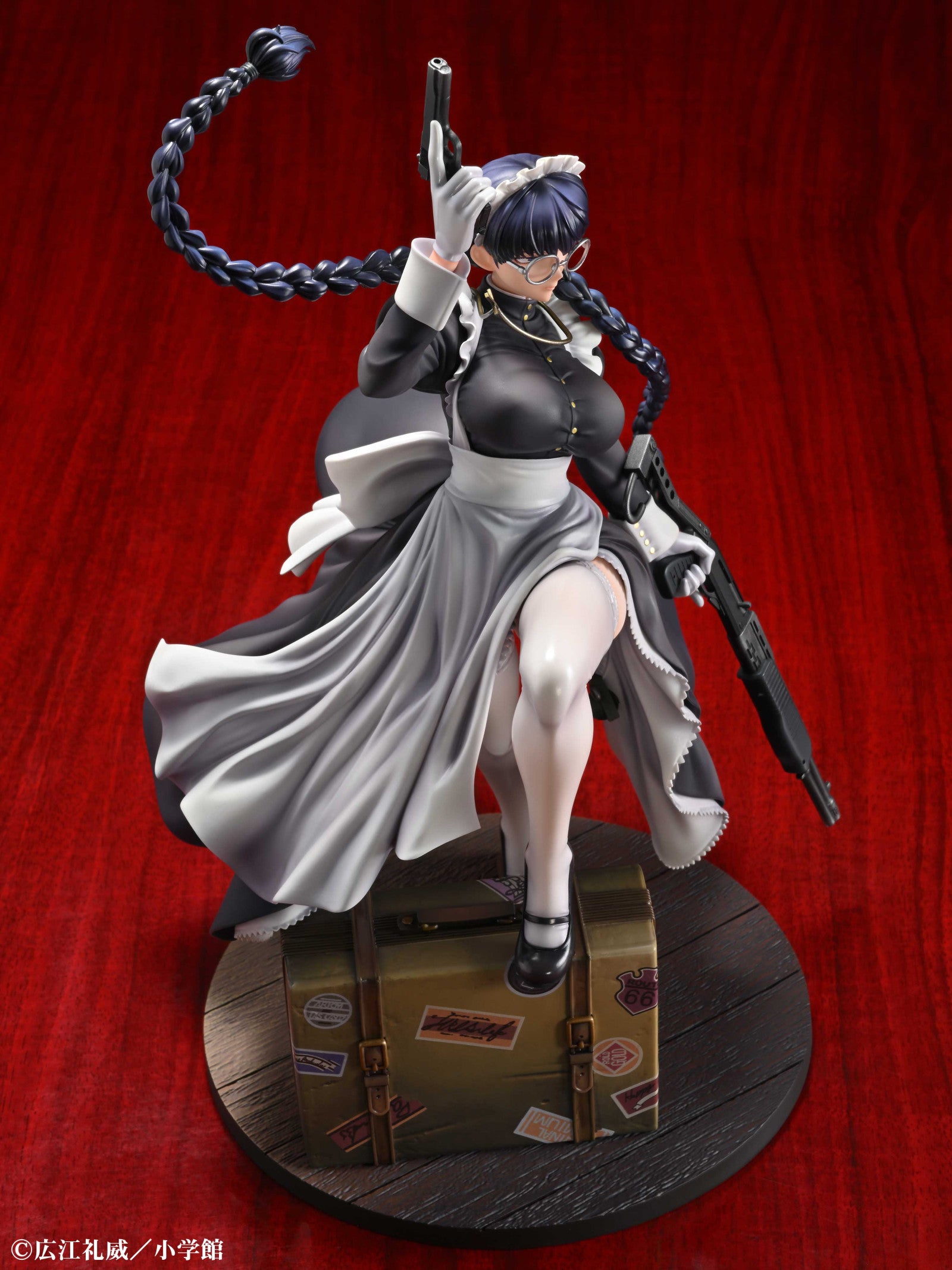 PRE ORDER Black Lagoon: 1/7 SCALE FIGURE - Roberta (the Maid of Nightmares Version)