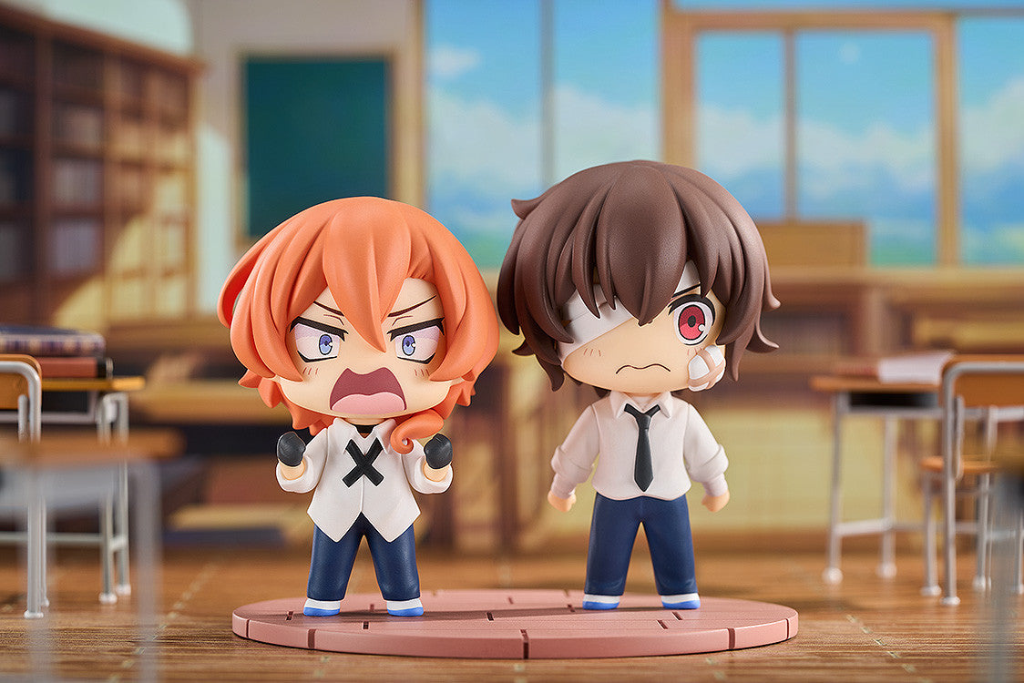 PRE ORDER Bungo Stray Dogs Wan! CHIBI FIGURE - Osamu Dazai & Chuya Nakahara (Fourteen Year Old Version)