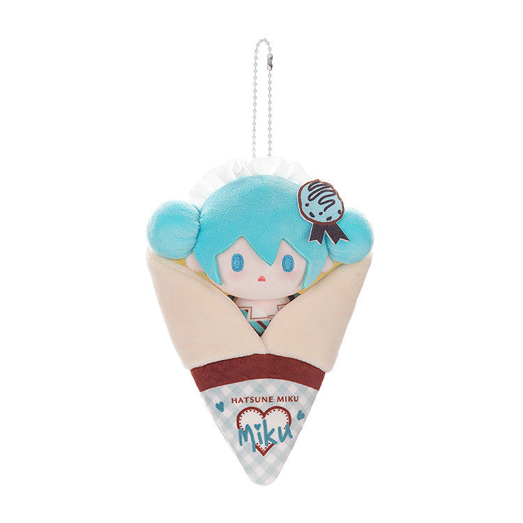Hatsune Miku: PLUSH MASCOT KEYCHAIN - Crepe (Ver.A)