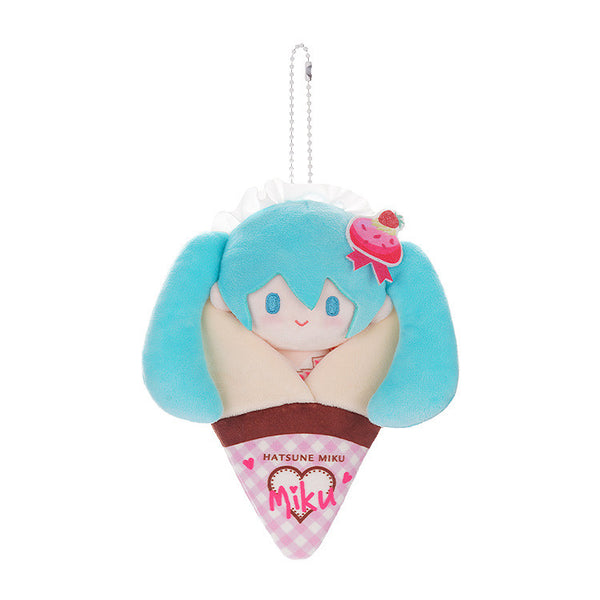 Hatsune Miku: PLUSH MASCOT KEYCHAIN - Crepe (Ver.B)