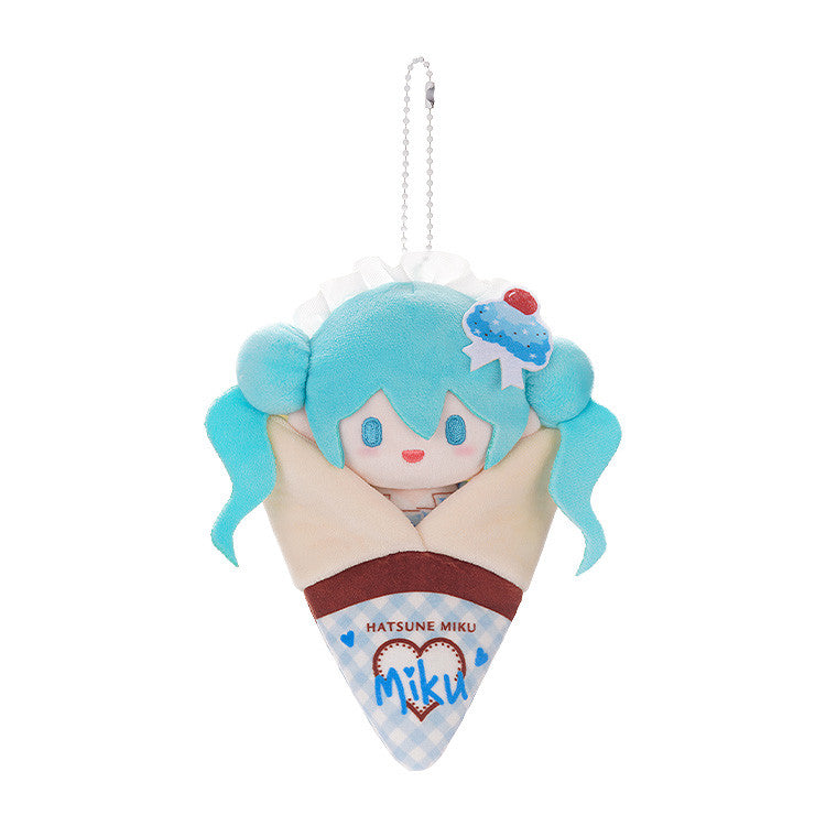 Hatsune Miku: PLUSH MASCOT KEYCHAIN - Crepe (Ver.C)