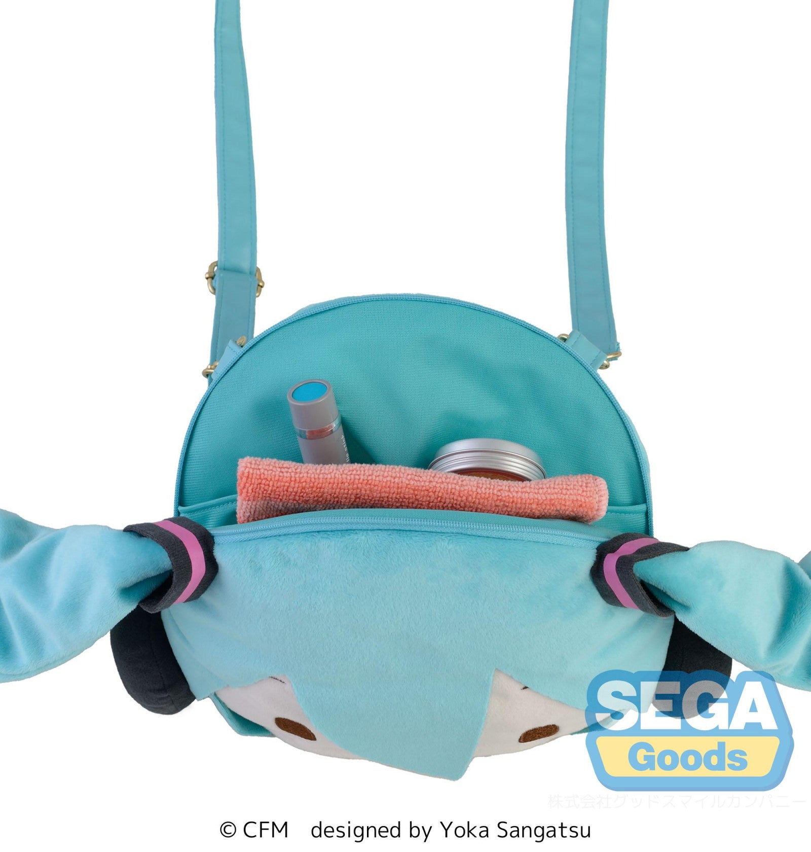 PRE ORDER Hatsune Miku: FUWA PETIT - Face Shoulder Bag (M)