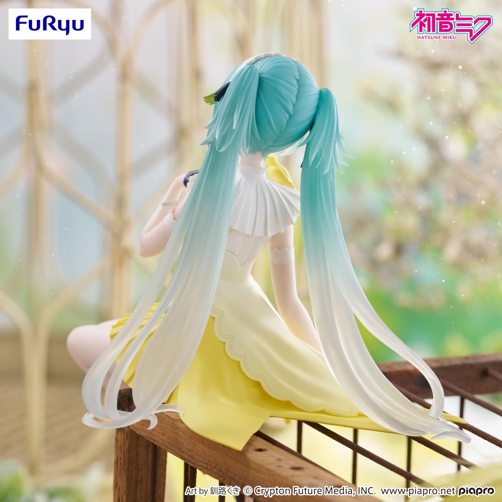 PRE ORDER Hatsune Miku: NOODLE STOPPER FIGURE - Miku (Canary Bird)