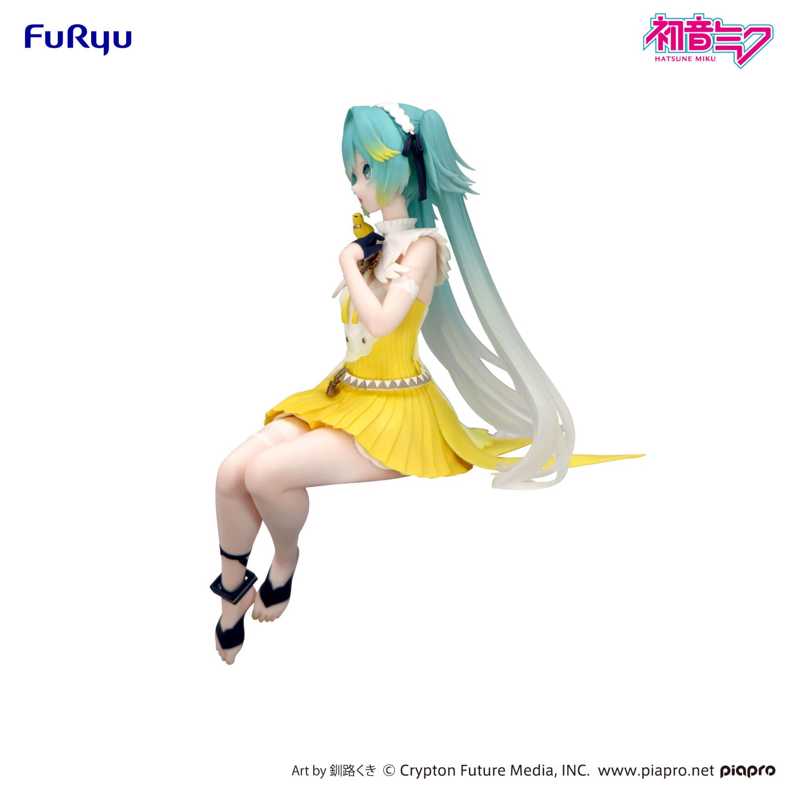 PRE ORDER Hatsune Miku: NOODLE STOPPER FIGURE - Miku (Canary Bird)
