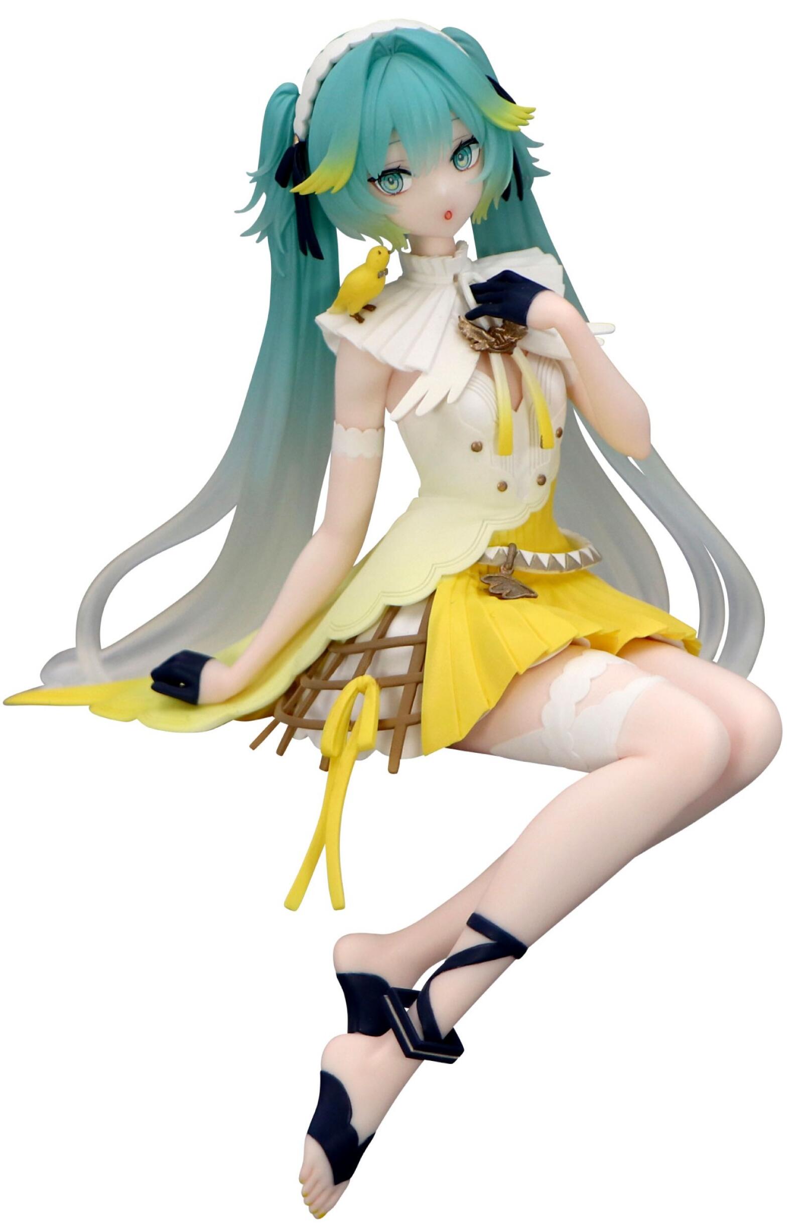 PRE ORDER Hatsune Miku: NOODLE STOPPER FIGURE - Miku (Canary Bird)