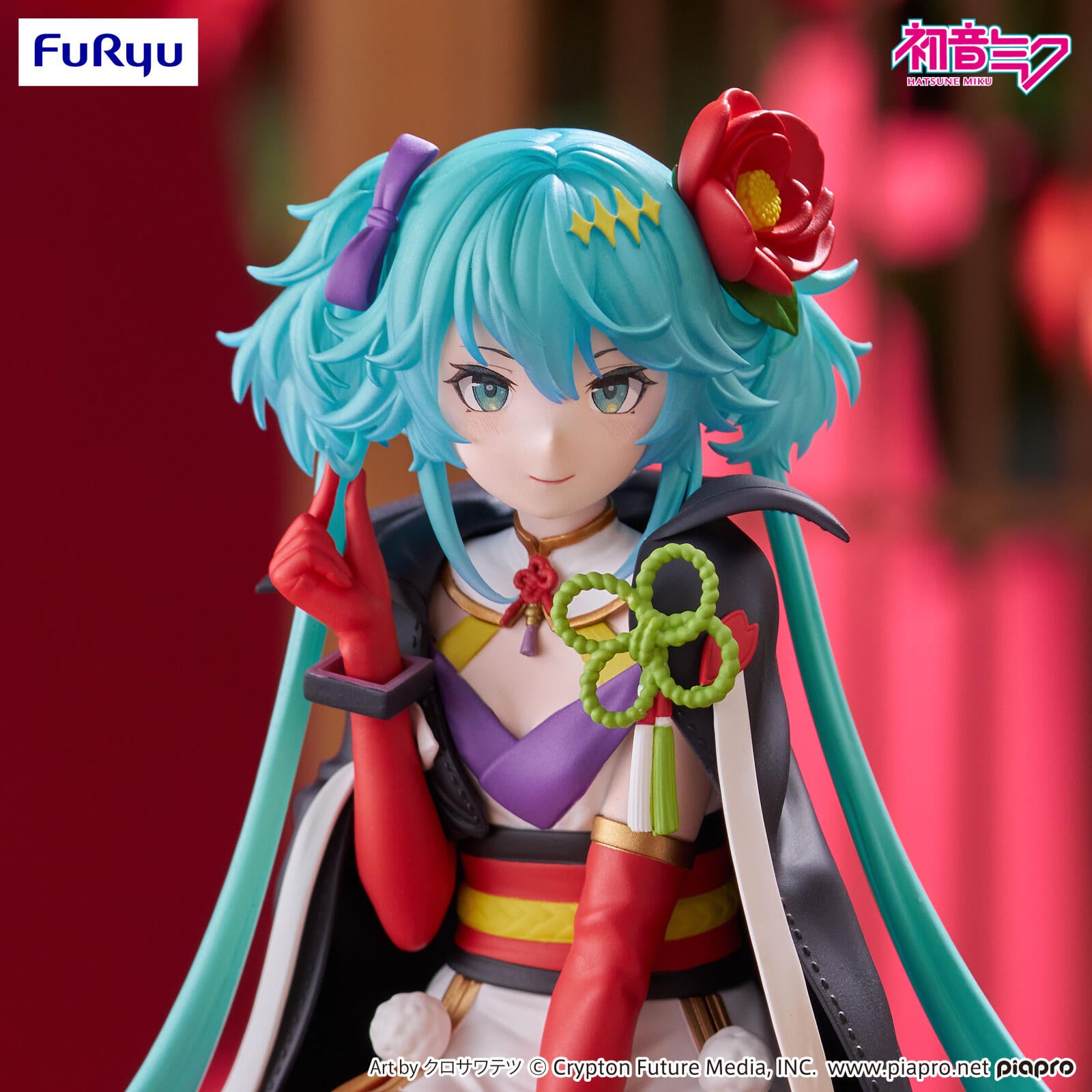 PRE ORDER Hatsune Miku: NOODLE STOPPER FIGURE - Miku Flower Fairy (Camellia)